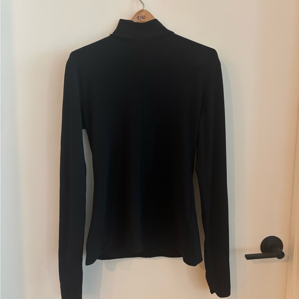 Vintage Bottega Veneta Black Long Sleeve Top